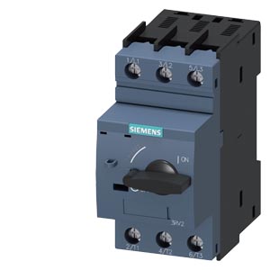 Disjuntor motor tripolar magnéticos IN=22A 400VCA-55KA - 3RV2321-4CC10
