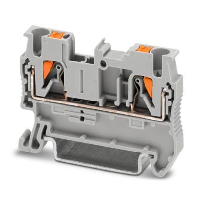 Borne de passagem 2,5mm cinza 24A 800V (PUSH-IN) 3209510