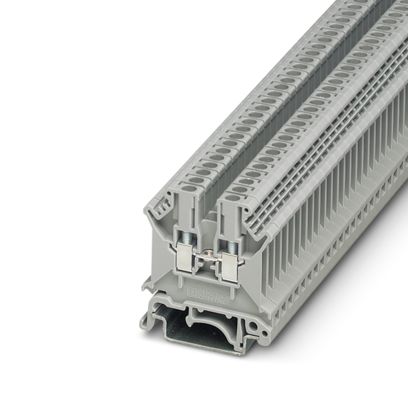 Borne de passagem 2,5mm² cinza 24A 800V (parafuso) 3001501