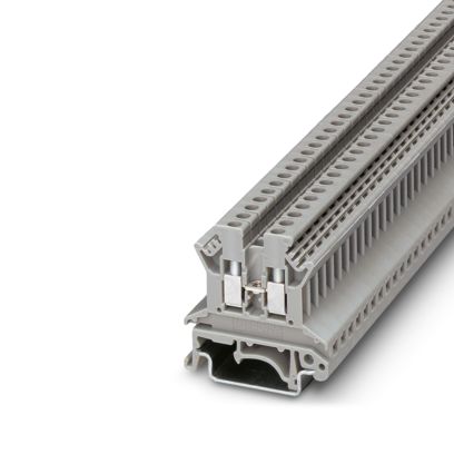 Borne de passagem 2,5mm² cinza 24A 800V (parafuso) 3003347
