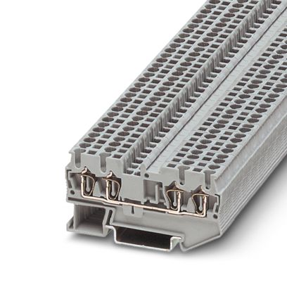 Borne de passagem duplo frontal 2,5mm 24A 800V (mola) 3031306