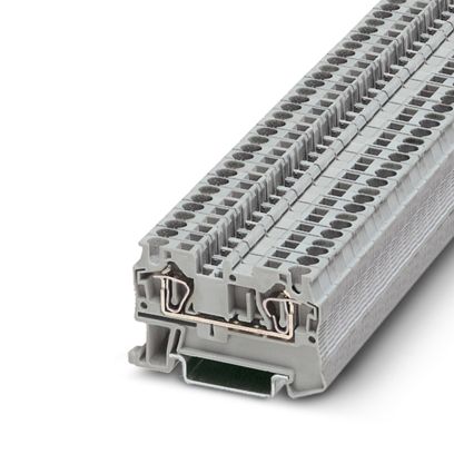 Borne de passagem cinza 4mm 32A 800V (mola) 3031364