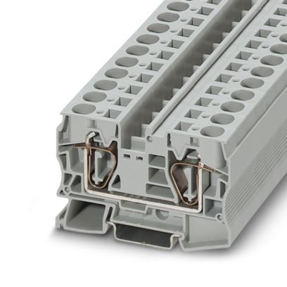 Borne de passagem cinza 16mm 76A 1000V 3036149