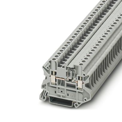 Borne de passagem 2,5mm² cinza com diodo 1N 4007 0,5A 800V (parafuso) 3046346