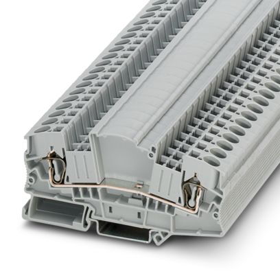 Borne de passagem cinza 6mm 41A 1000V (mola) 3035713