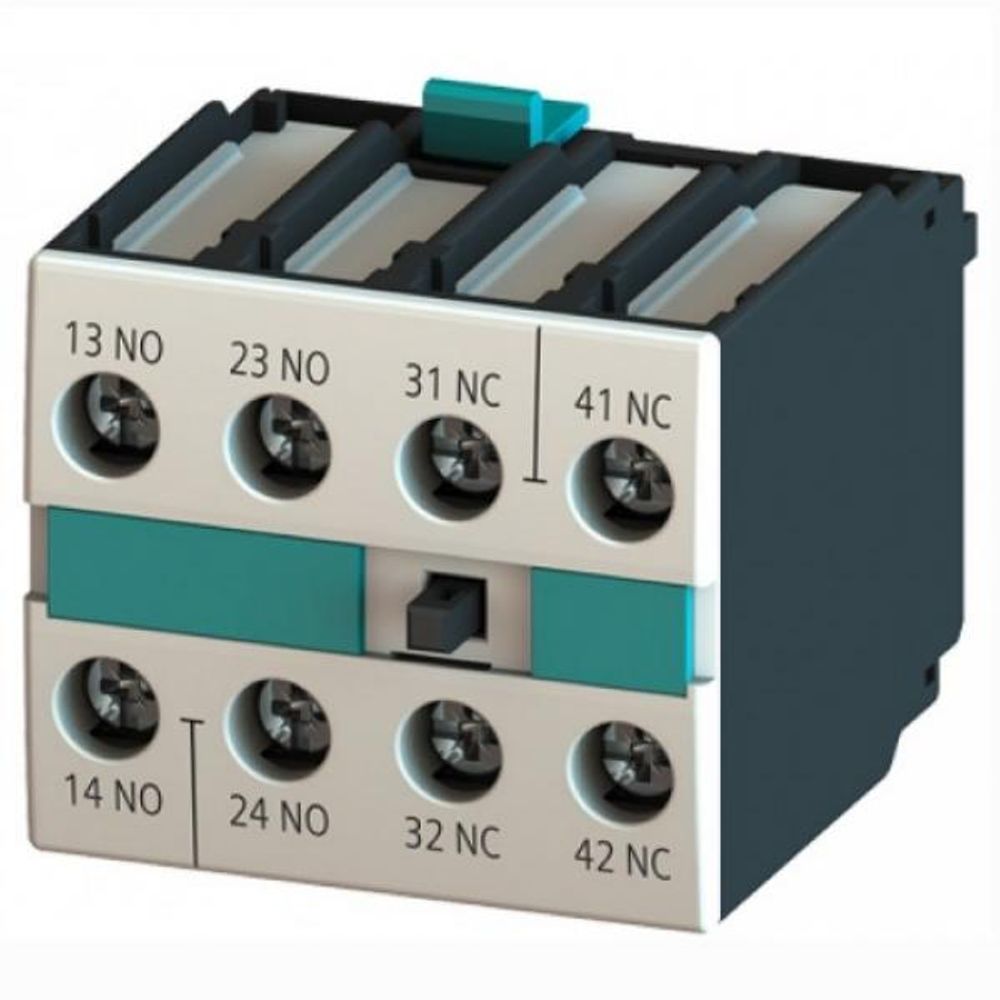 Bloco de contato auxiliar frontal 2NA+2NF 10A  24/240V 3RH1921-1FA22