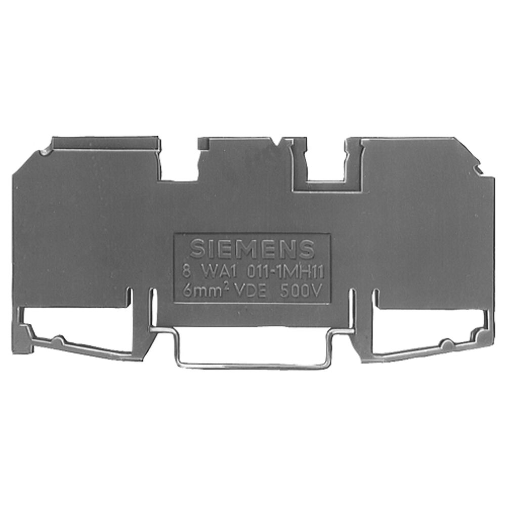 Borne de corrente bege 6mm² 41A 500V 8WA1011-1MH10