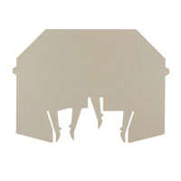 Placa de separação bege ALT.62 X com 86mm 1058800000