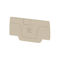 Tampa de borne bege AEP 2C 2,5 1514400000