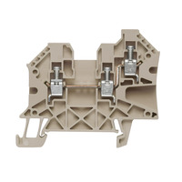 Borne de passagem 3 conexão bege 4mm 32A 800V (parafuso) 1905140000
