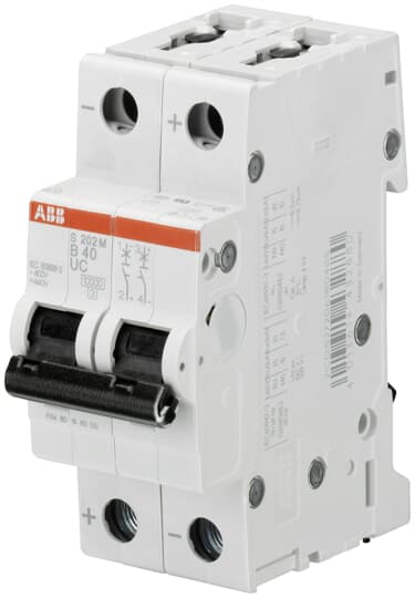 Minidisjuntor bipolar C 0,5A 400V / 2CDS272061R0984
