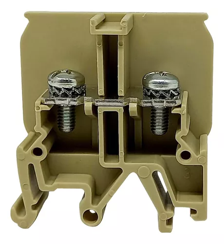 Borne de passagem OLHAL 6mm² bege 46A 800V (parafuso) C900145.6000