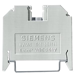 Borne de passagem bege 6mm² 41A 800V 8WA1011-1DH11