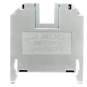 Borne de passagem bege 16mm² 76A 800V 8WA1204