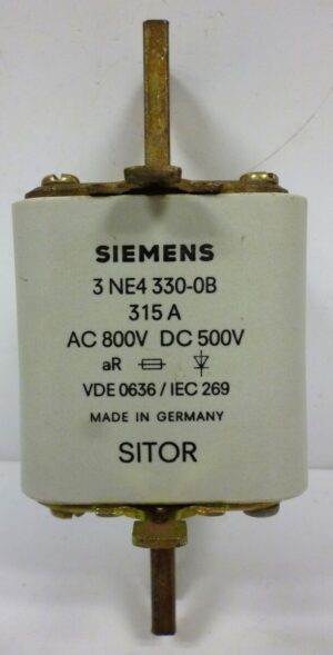 Fusível SITOR TAM NH2 315A 800V 3NE4330-0B