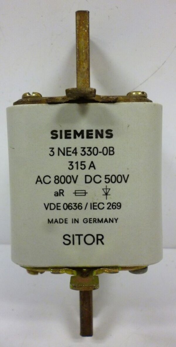 Fusível SITOR TAM NH2 315A 800V 3NE4330-0B