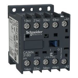 Contator auxiliar 3NA+1NF 10A 125V DC CA3KN31GD