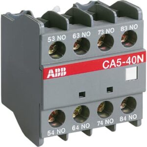 Bloco de contato auxiliar frontal 2NA+2NF 2A 690V 1SBN010040R1222
