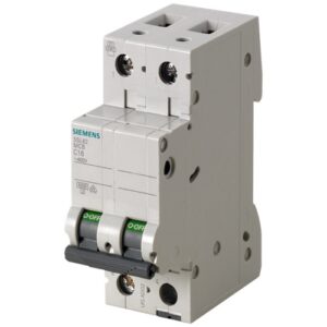 Minidisjuntor bipolar C 16A 400V 5SY4216-7