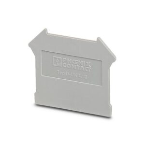 Tampa de borne cinza D-UK 4/10 3003020