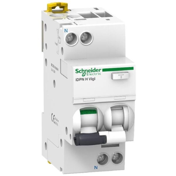 Disjuntor diferencial residual monopolar IDPNH VIGI 1P+N 20A C 30MA AC 10000A 230V A9D37630