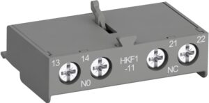 Contato auxiliar frontal 1NA+1NF 250V 1SAM201901R1001