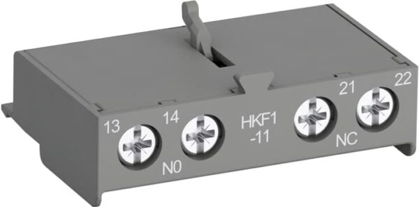Contato auxiliar frontal 1NA+1NF 250V 1SAM201901R1001