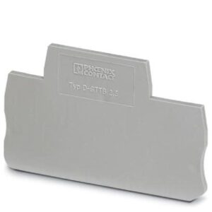 Tampa de borne 2 níveis cinza D-STTB2,5 3030459