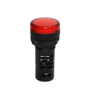 Sinaleiro vermelho com LED incorporado 110V AC/DC L20-DR1-R