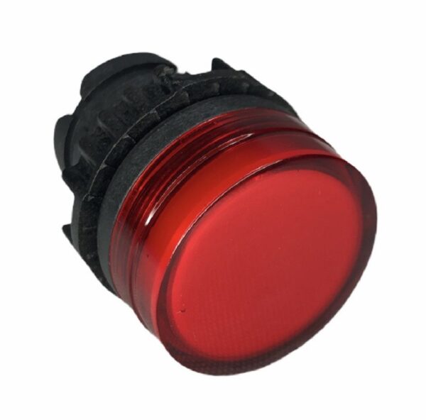 Sinaleiro vermelho 22 mm sem suporte, contato e LED (somente o corpo) CSW-SD1-WH (12882466)