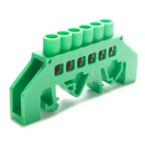 Barra de distribuição bipolar 15 contatos 125A 500V EN 60947-1