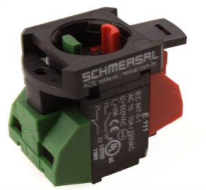 Bloco de contato auxiliar 1NA+1NF 10A 250V E111