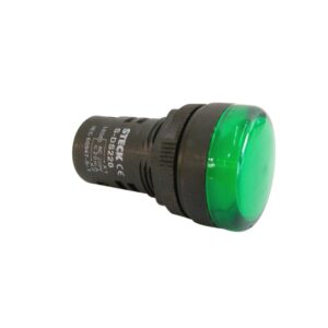 Sinaleiro verde com LED incorporado 220V AC SLDS220