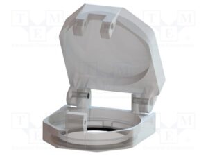 Tampa protetora transparente selável 22mm 3SB1902-2AR