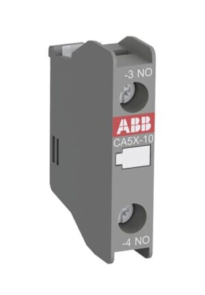 Bloco de contato auxiliar frontal 1NF 16A 690V AX06 AX150 1SBN019010R1001