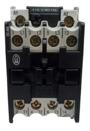 Contator de força tripolar 1NA 20A 190/220V DIL00AM-10