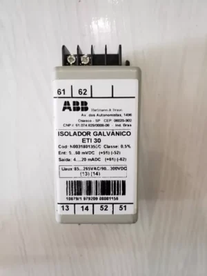 Transdutor de tensão entrada 0 a 60mVDC,SAIDA 4 a 20mADC 90/300V N0031801355C