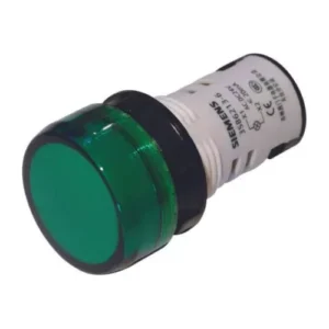 Sinaleiro verde com LED incorporado 220V AC3SB6216-6AA40-1AA0