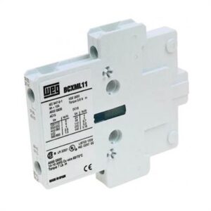 Bloco de contato auxiliar lateral 1NA+1NF 10A 220V BCXML11