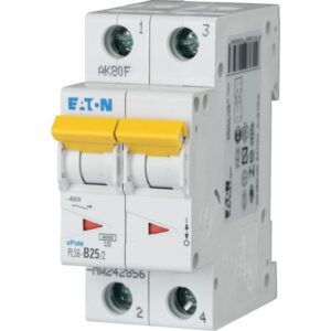 Minidisjuntor bipolar C25A 400V PLS6-C25/2-MW