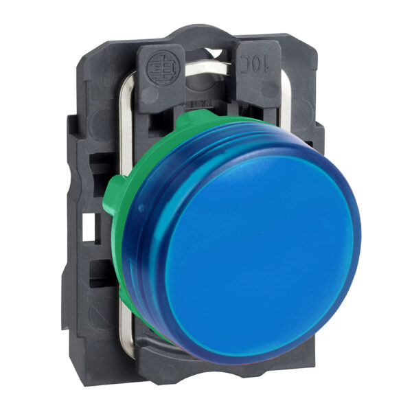 Sinalizador modular 22MM plástico LED azul 24VCA/CC XB5AVB6
