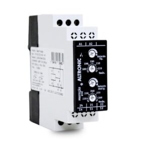 Rele de tensão monofásico 220V retardo ligação 60seg. desligamento 30seg. RTM-20/22/24/26-MM