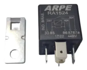 Rele automotivo 30/40A 24V com 5 terminais RA1524