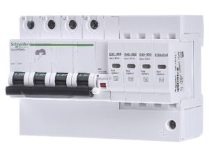 Protetor de surto 40KA 3P + N CL II com sinal remoto 230/400V A9L16294