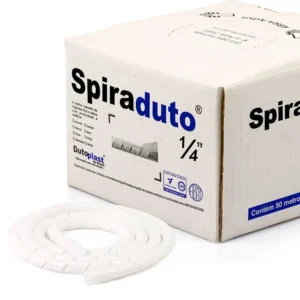 Spiraduto branco 1/4″