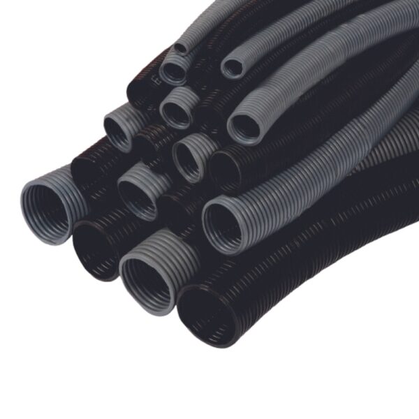 Conduíte flexível poliamida cinza 130 - PAAD-28 - AD-28 PROAUTO (1 rolo contém 50 metros)