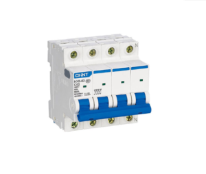 Mini Disjuntor tetrapolar NXB-63 C6 6kA