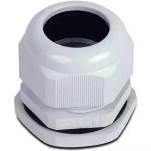 Prensa cabo nylon cinza rosca longa M25X1,5 13 A 18MM