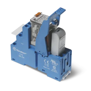 Rele de interface com 4 contatos NAF com módulo de LED e diodo de proteção, alimentação 125VCC, 5MA , 300MW, 58.34.9.125.0050