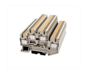 Borne separado PUSH-IN duplo 2-2 2,5MM² 25345 - DPP2,5
